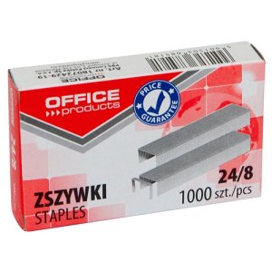 Zszywki OFFICE PRODUCTS, 24 / 8, 1000szt.