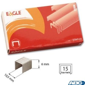 Zszywki 23 / 6, do 30 kartek, 1000 szt. EAGLE 110-1324