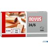 Zszywki miedziowane 24 / 6 1000szt NOVUS 040-0206
