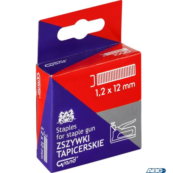 Zszywki do zszywacza tapicerskiego 1.2x12   110-1707