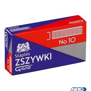Zszywki nr 10 GRAND 10 paczek x 1000sztuk 110-1389