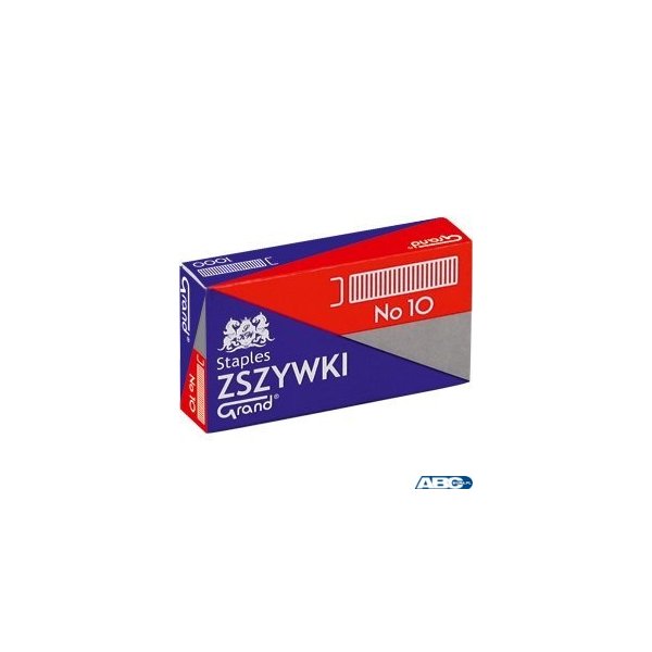 Zszywki nr 10 GRAND 10 paczek x 1000sztuk 110-1389