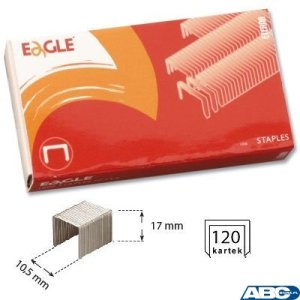Zszywki 23 / 17, do 130 kartek, 1000 szt. EAGLE 110-1329