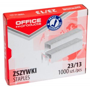 Zszywki OFFICE PRODUCTS, 23 / 13, 1000szt.