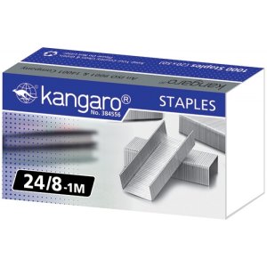 Zszywki KANGARO, No. 24 / 8-1M, 1000 szt.