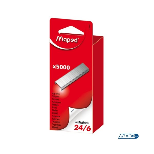 Zszywki 24/6 5000szt. 324401 MAPED