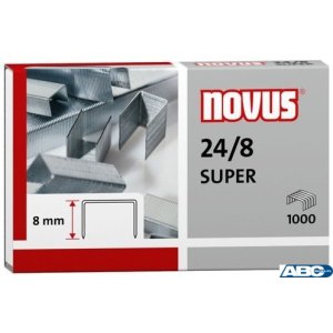 Zszywki NOVUS 24 / 8 S 1000szt. 040-0038