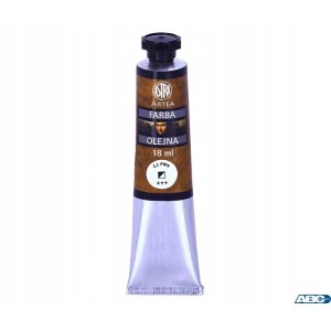 Farba olejna Astra tuba 75ml - biel tytanowa, 83410944