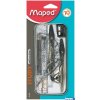 Cyrkiel MAPED STUDY w zestawie 10 elementów - metalowe etui 19409