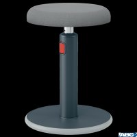 Ergonomiczny stołek Leitz Ergo Cosy, szary 65180089