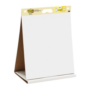 Samoprzylepne arkusze konferencyjne POST-IT, na stół, 58,4x50,8cm, 20 arkuszy, białe