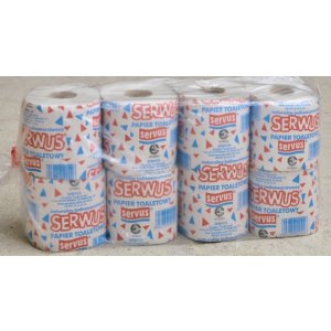 SERWUS Papier Toaletowy 1w szary 36mb  /  64 sztuki 