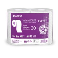 Papier toaletowy celulozowy VELVET Expert, 3-warstwowy, 270 listków, 4szt., biały