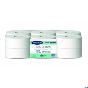 Papier toaletowy mini JUMBO 120 m 65904 BULKYSOFT Comfort ekologiczny