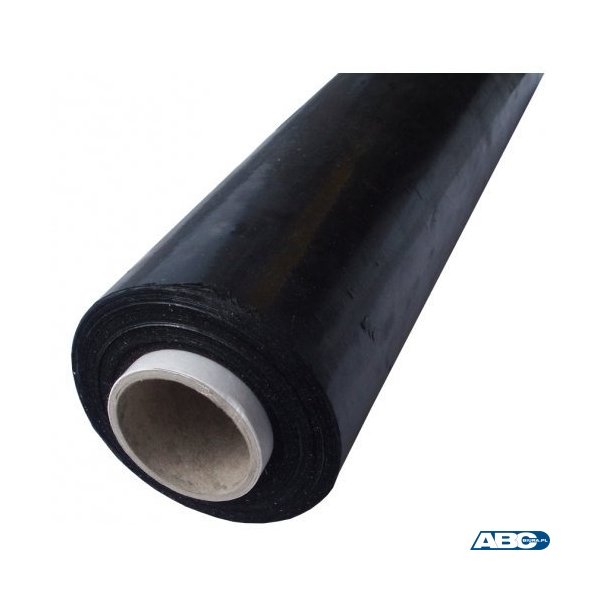 Folia stretch DOTTS 1,5kg 23mic czarna rozciągliwość 170%