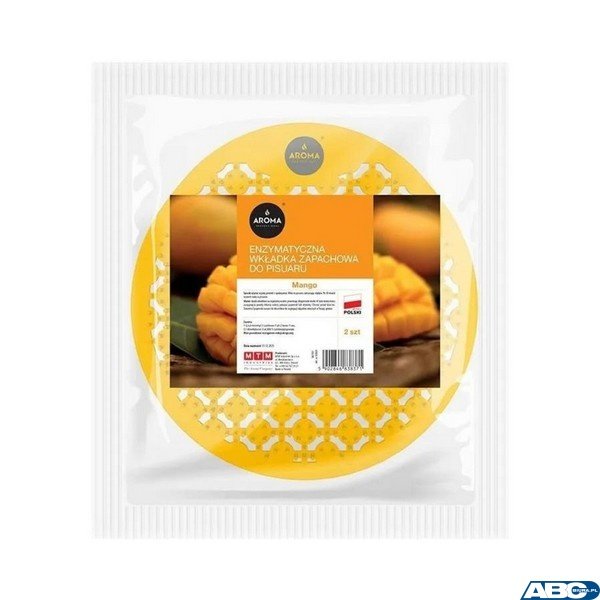 AROMA Enzymatyczna wkładka zapachowa do pisuaru 2 szt.- Mango