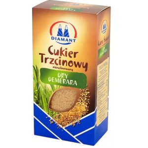 Cukier DIAMANT, trzcinowy, gruby, 0,5 kg