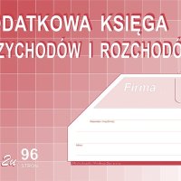 K-2U Podatkowa księga przychodów i rozchodów A4 offset MICHALCZYKiPROKOP
