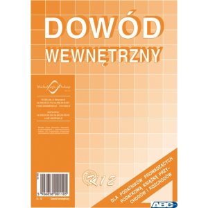 Dowód_wewnętrzny dla podatników prowadzących podatkową k.p.i.r.K-12 Michalczyk i Prokop