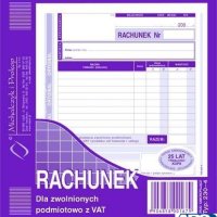 230-4 Rachunek MICHALCZYK&PROKOP 2/3 A5 80 kartek