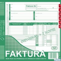 148-2E Faktura pełna sprzedaż w cenach brutto 2/3 A4 (o+2k) MICHALCZYK