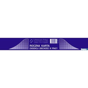 508-3 Roczna karta obec.A5a50 Michalczyk i Prokop