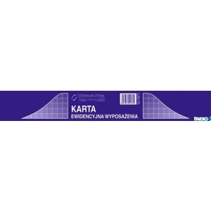 346-3 Druk KEW Karta ewid.wypo wyposażenia(50) MICHALCZYK i PROKO