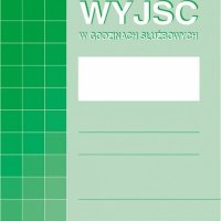 574-1 Ewidencja wyjść w godz.służbowych MICHALCZYK I PROKOP A4 32str.