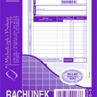 232-5 Rachunek MICHALCZYK&PROKOP A6 (pion) 80 kartek