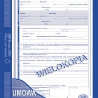 650-1 Umowa kupna - sprzedaży pojazdu MICHALCZYK&PROKOP A4 40 kartek