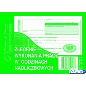 529-5 Zlecenie wyk.prac w godz nadliczbow.MICHALCZYK I PROKOP (X)