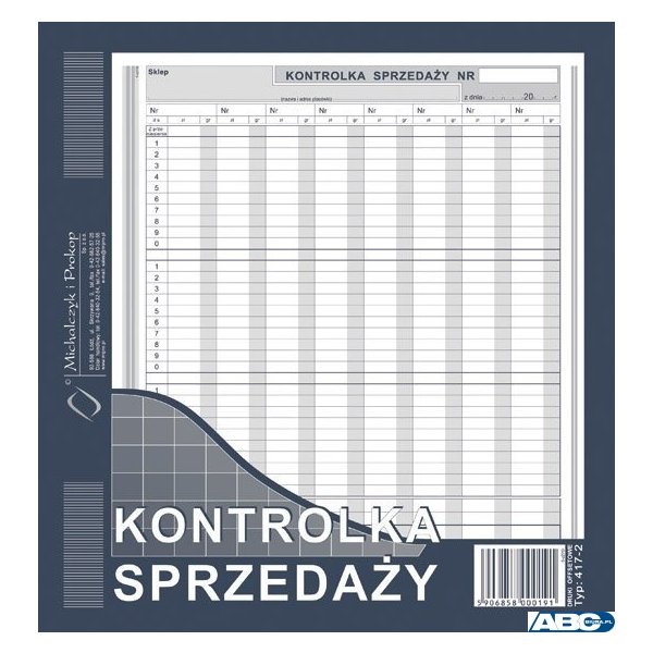 417-2 Kontrolka sprzed.A4 2/3 MICHALCZYK I PROKOP