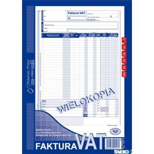 100-1N / E Faktura VAT A4-wielkp. MICHALCZYK i PROKOP