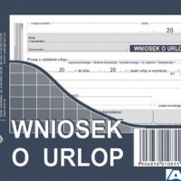 515-5 Wniosek o urlop MICHALCZYK&PROKOP A6 40 kartek
