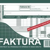 143-3E Faktura VAT MICHALCZYK&PROKOP A5 80 kartek