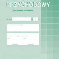 400-1 Kwitariusz przychodowy A4 30 kartek MICHALCZYK I PROKOP