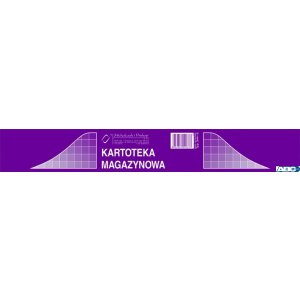 344-3 Kartoteka magazynowa MICHALCZYK&PROKOP A5 50 kartek