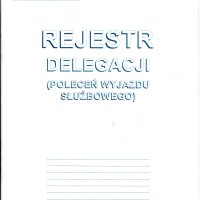 505-1R Rejestracja delegacji A4 (poleceń wyjazdu służbowego)