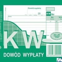 402-5 KW Dowód Wypłaty MICHALCZYK&PROKOP A6 80 kartek