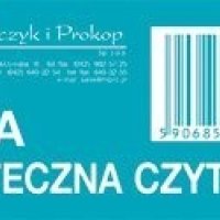 980-5 Karta biblioteczna czyt. (1kpl=50st)MICHALCZYK I PROKOP