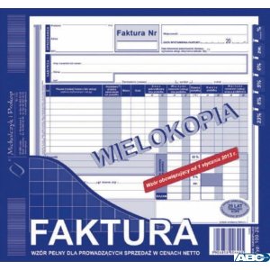 102-2E Faktura VAT MICHALCZYK&PROKOP 2 / 3 A4 80 kartek