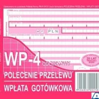 445-5M Polecenie przelewu (1+3) A6 80kartek MICHALCZYK&PROKOP