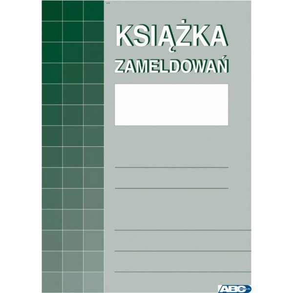 830-1 Książka zameldowań.A4 MICHALCZYK I PROKOP