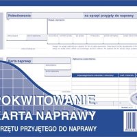 600-3 Pokwit-karta napr.sprzet MICHALCZYK