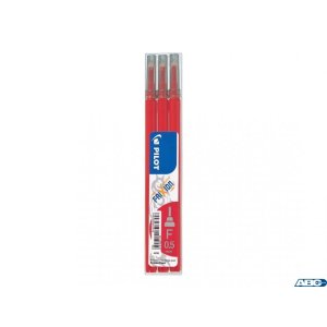 Wkład FRIXION POINT 0.5 czerwony PIRBLS-FRP5-R-S3 PILOT opakowanie 3szt.