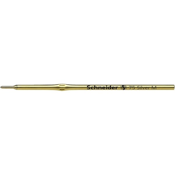 Wkład 75 Silver do długopisu SCHNEIDER, M, format A2, srebrny