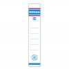 Etykiety wsuwane do segregatora DONAU, 28x153mm, dwustronne, 20szt.