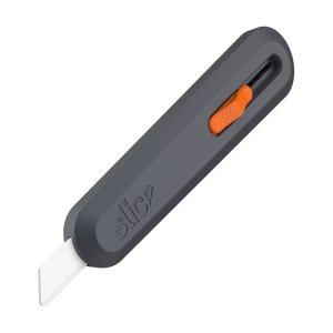 Nóż bezpieczny SLICE 10550, blister, czarno-pomarańczowy