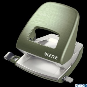 Dziurkacz duży metalowy Leitz Style, seledynowy, 10 lat gwarancji, 30 kartek 50060053