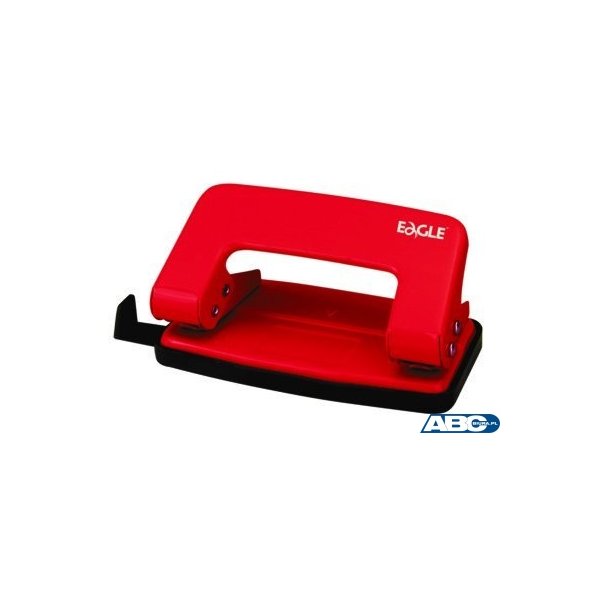 Dziurkacz 709R EAGLE czerwony, dziurkuje do 8 kartek, 110-1029